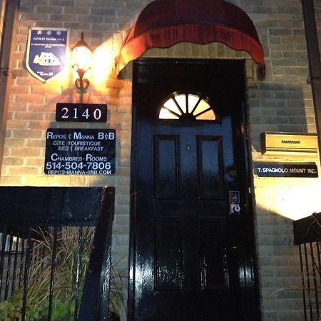 Bed and Breakfast Repos&Manna Downtown Montréal Esterno foto